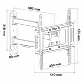 Wall Bracket Nox-Xtreme NXLITEWALLFLEX 55"